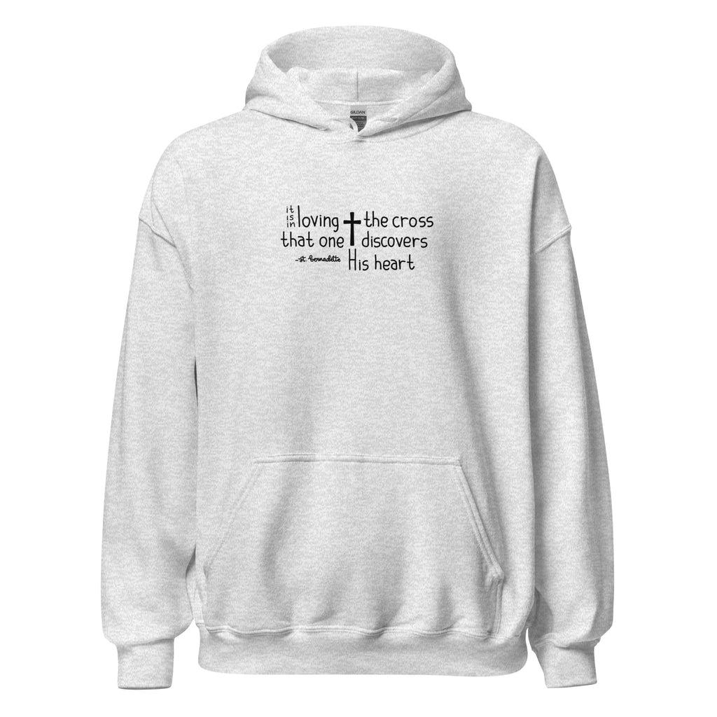 St. Bernadette Soubirous Ash Catholic Hoodie