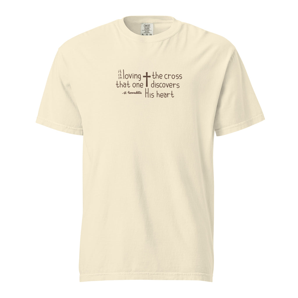 St. Bernadette Soubirous Ivory Catholic T-Shirt
