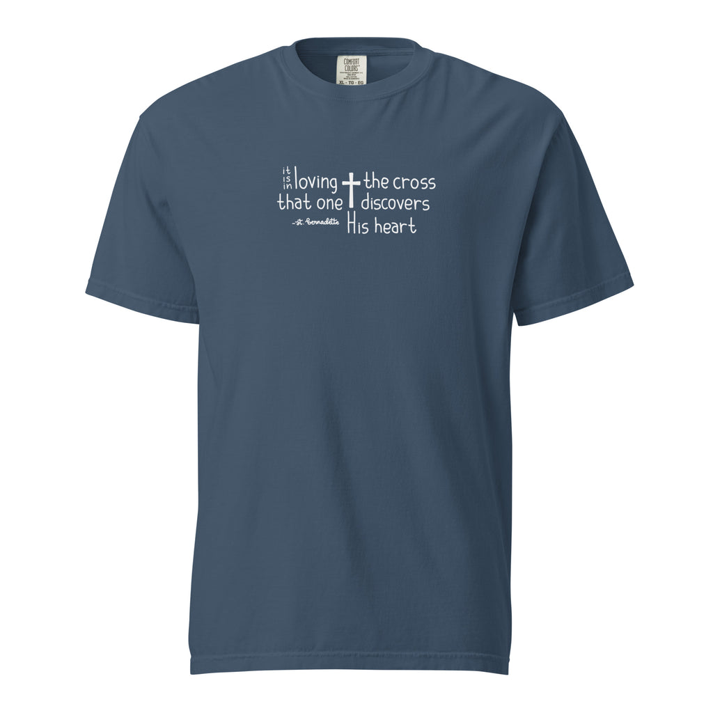 St. Bernadette Soubirous Midnight Catholic T-Shirt