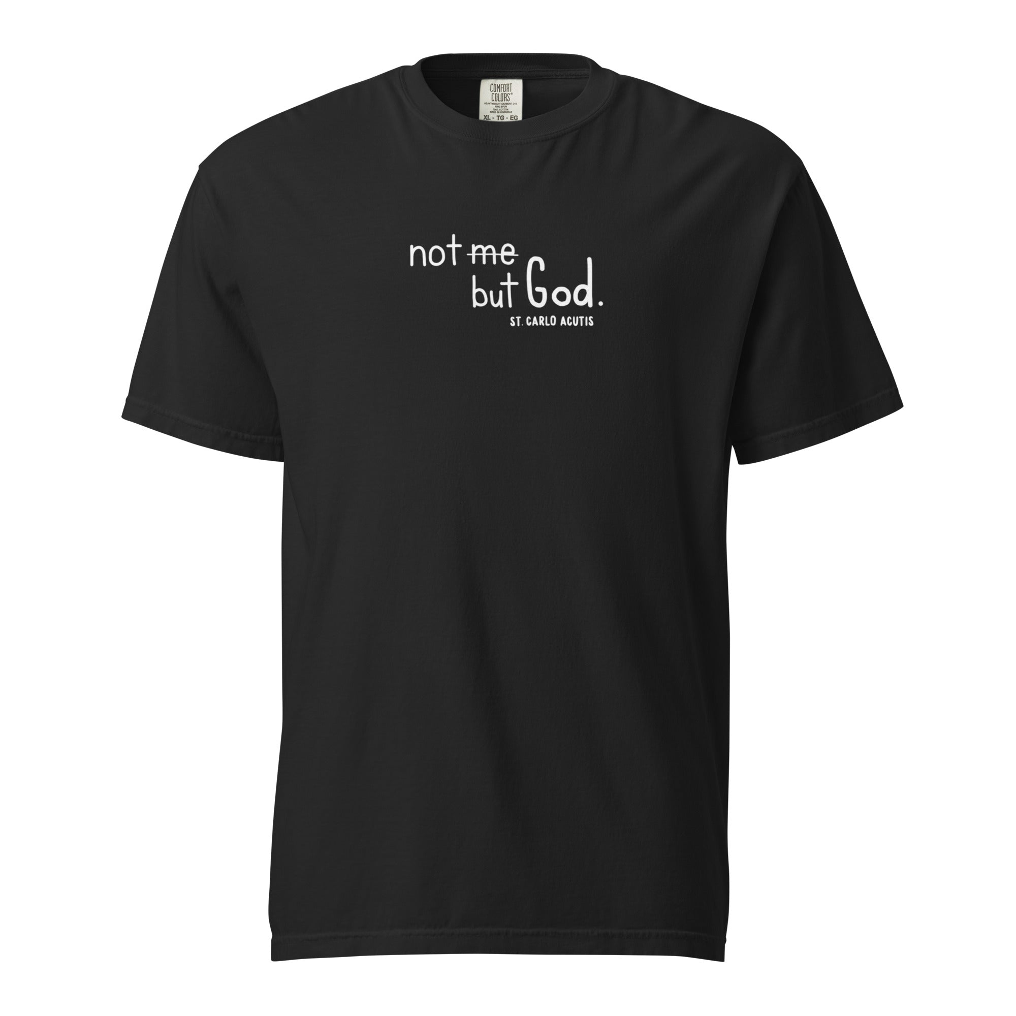 St. Carlo Acutis Black Catholic T-Shirt