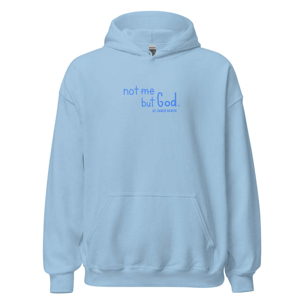St. Carlo Acutis Light Blue Catholic Hoodie
