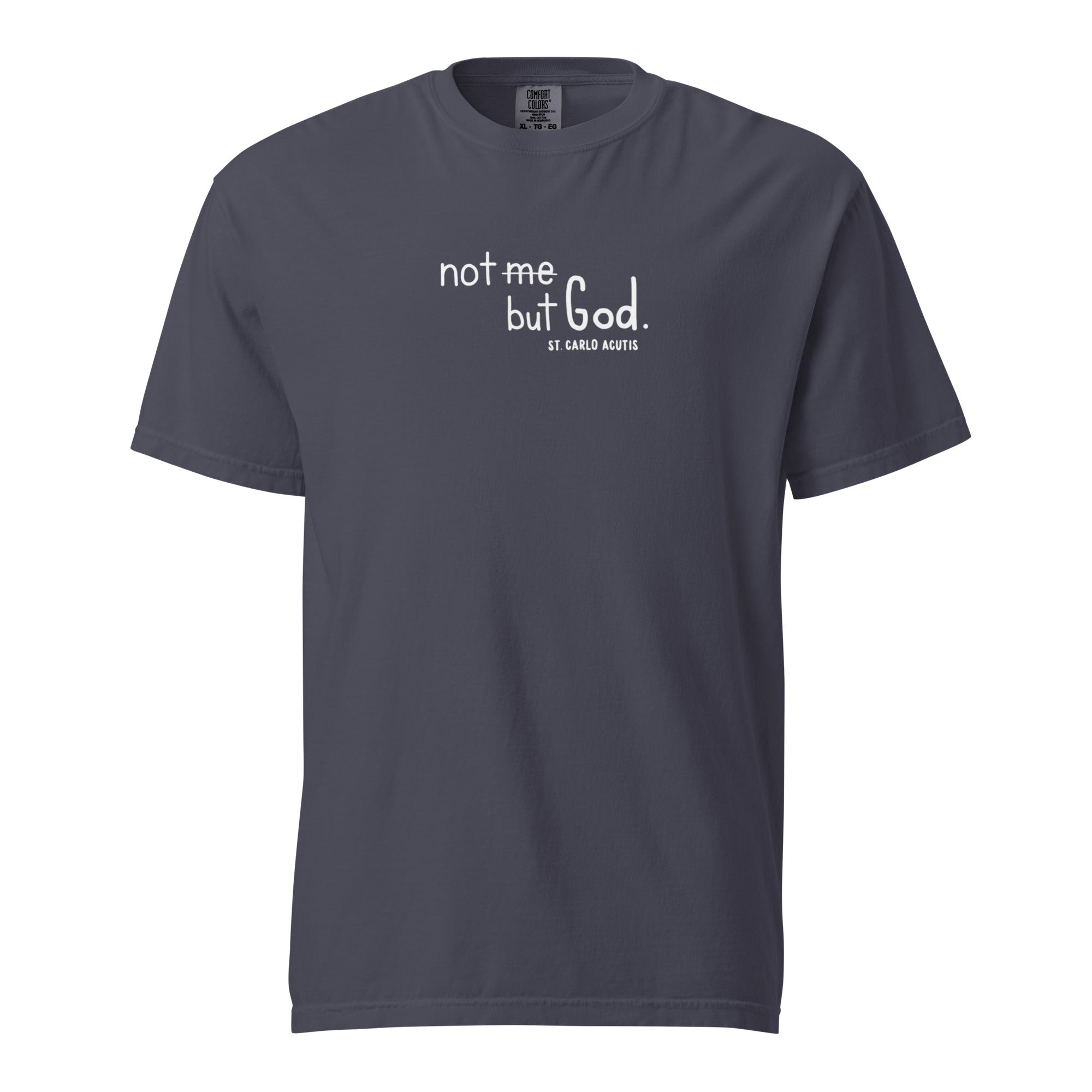 St. Carlo Acutis Navy Catholic T-Shirt