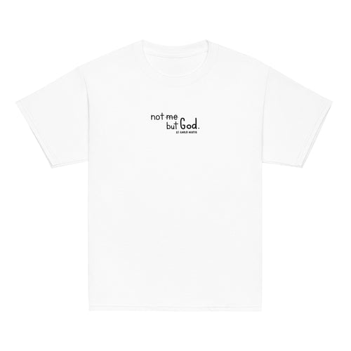 St. Carlo Acutis White Catholic Youth T-Shirt