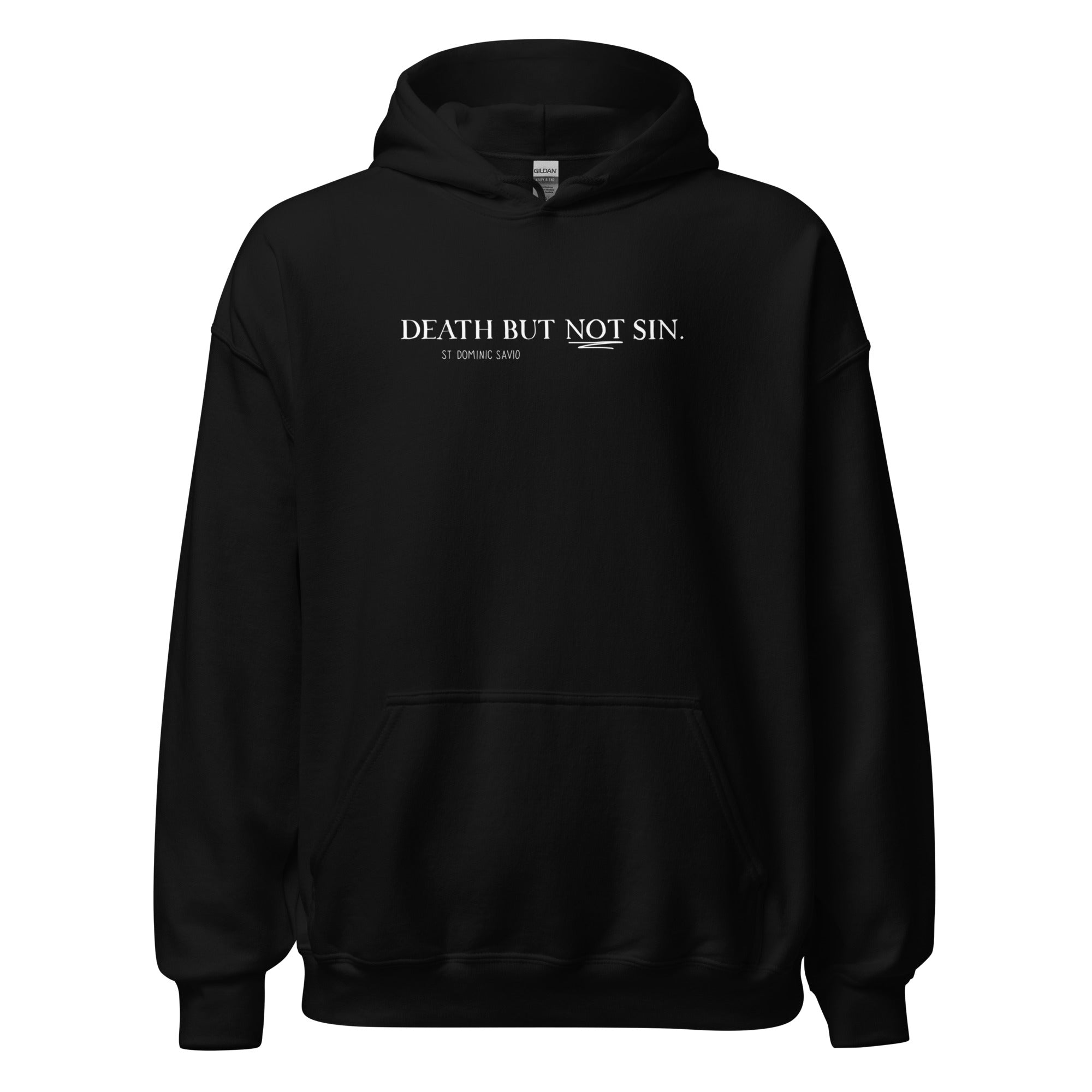 St. Dominic Savio Black Catholic Hoodie