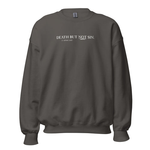 St. Dominic Savio Charcoal Catholic Crewneck
