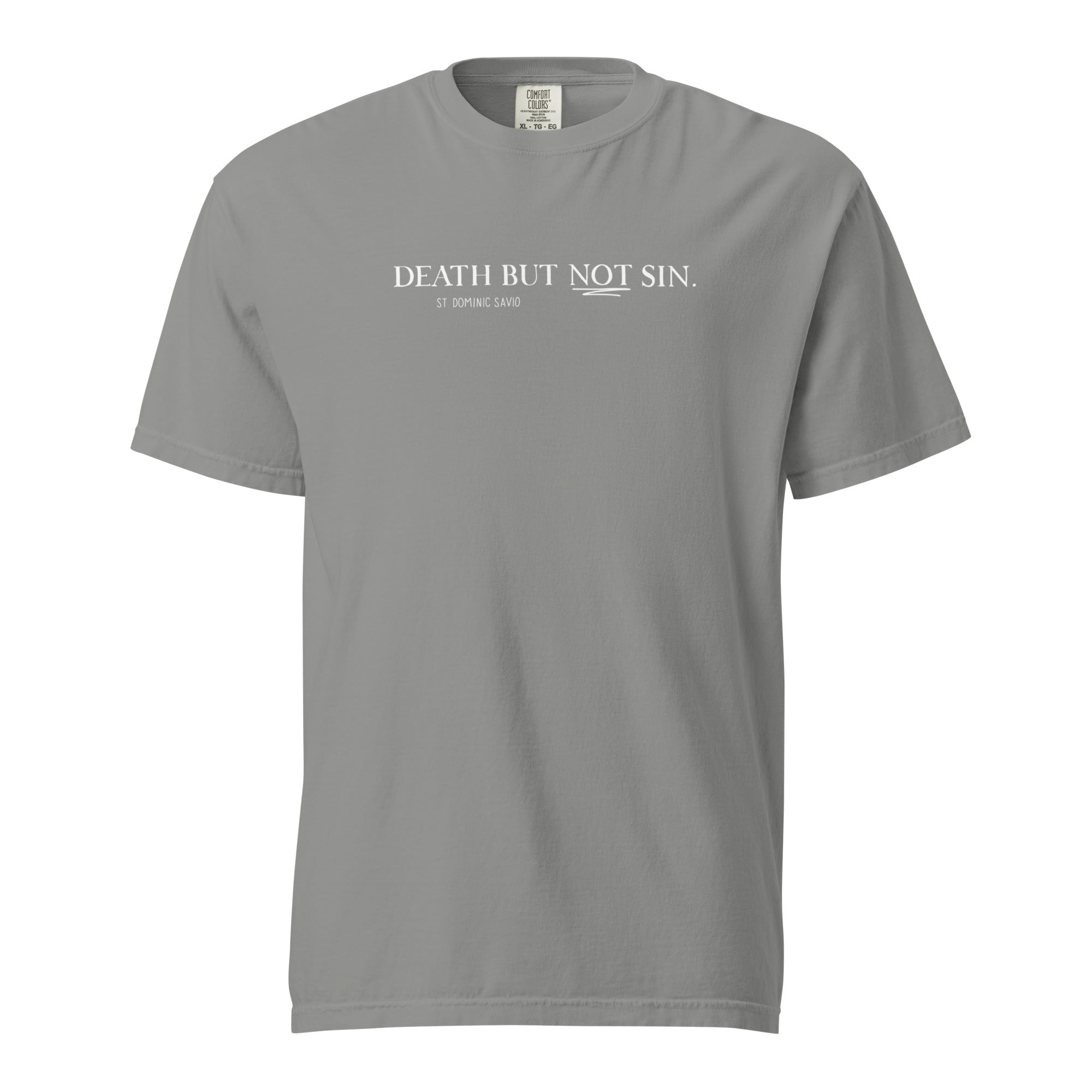 St. Dominic Savio Granite Catholic T-Shirt