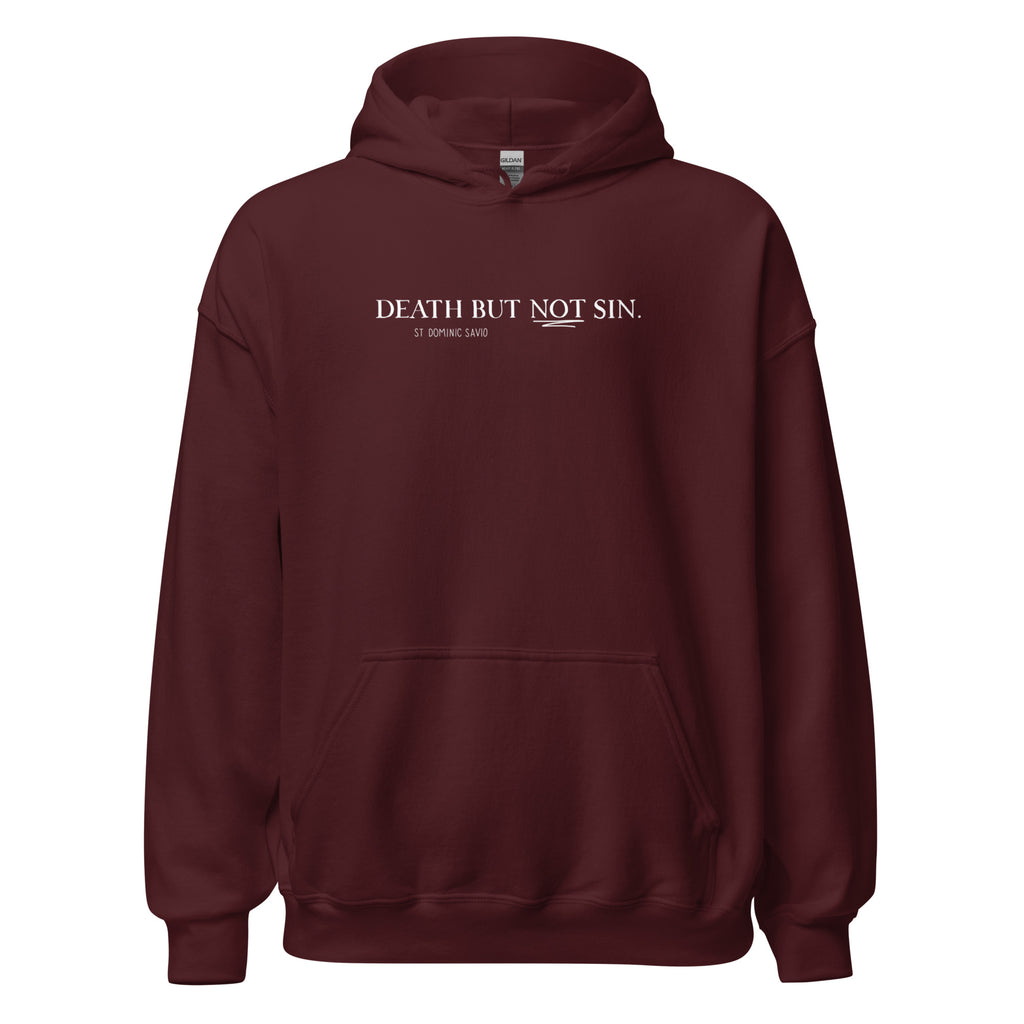 St. Dominic Savio Maroon Catholic Hoodie