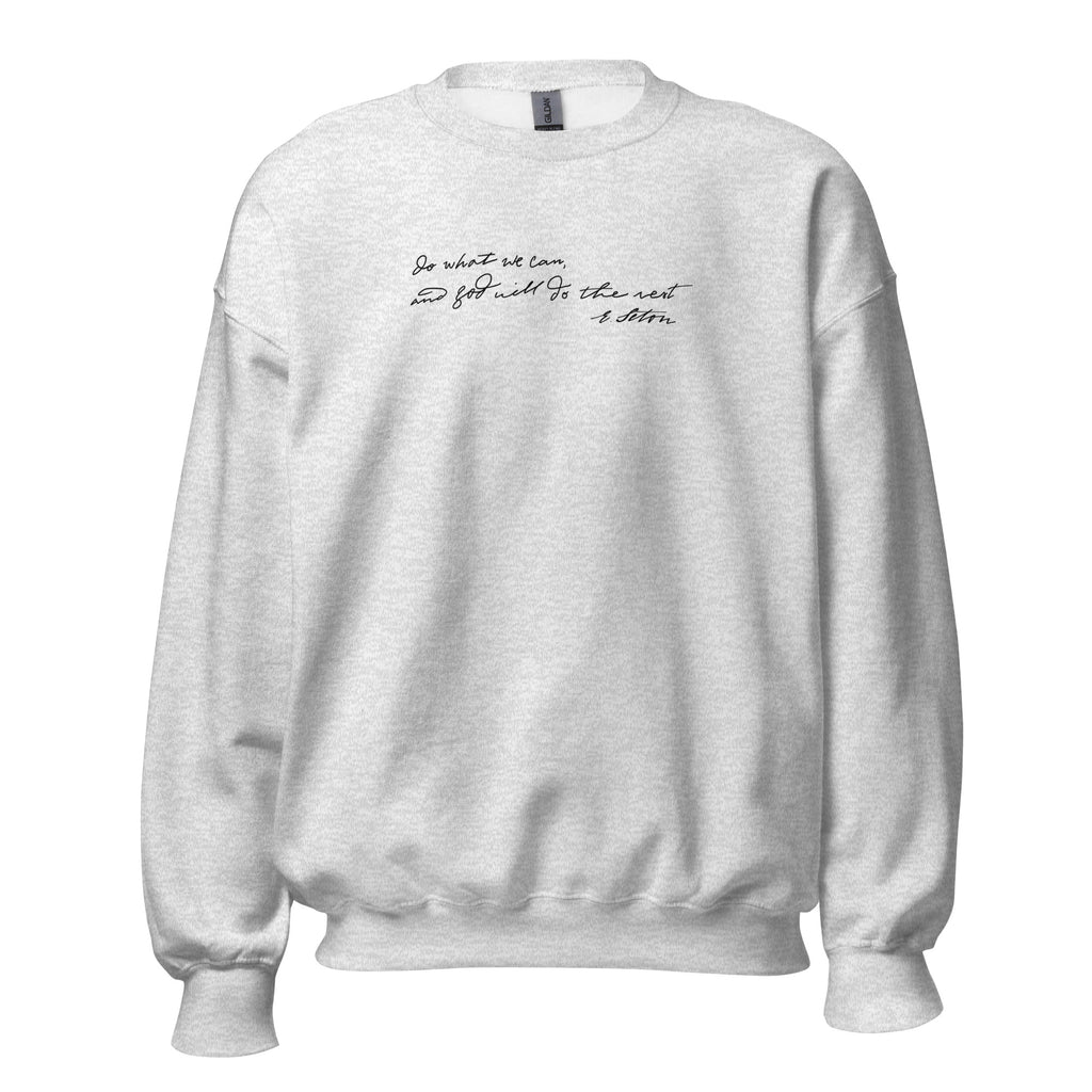 St. Elizabeth Ann Seton Ash Catholic Crewneck