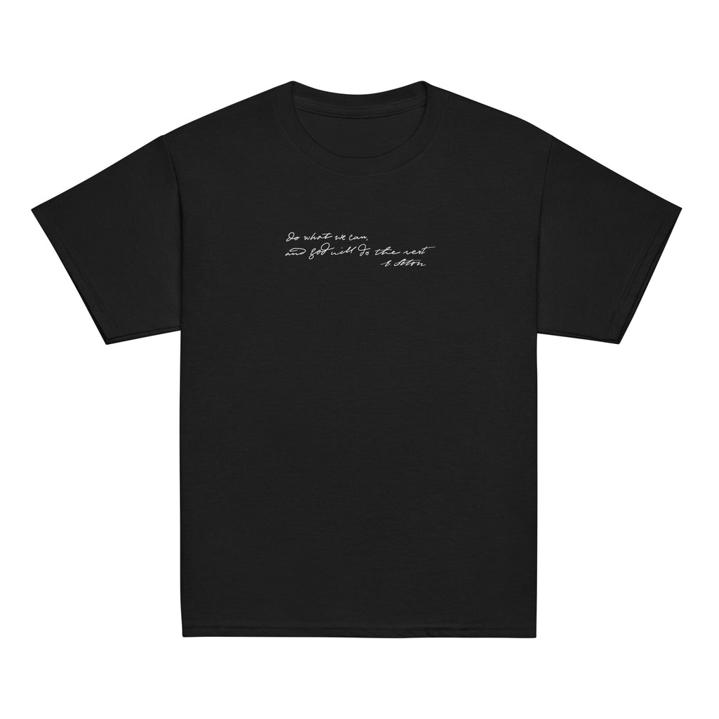 St. Elizabeth Ann Seton Black Catholic Youth T-Shirt