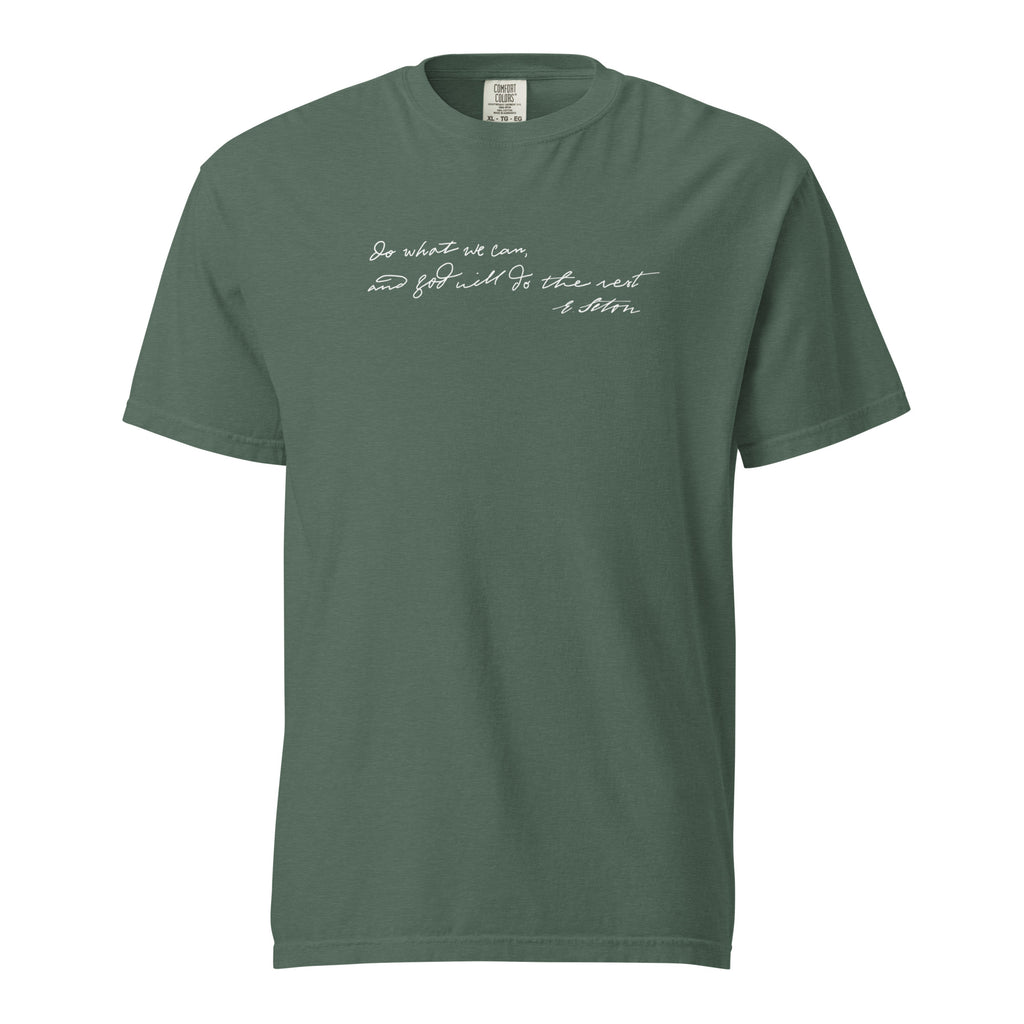 St. Elizabeth Ann Seton Blue Spruce Catholic T-Shirt