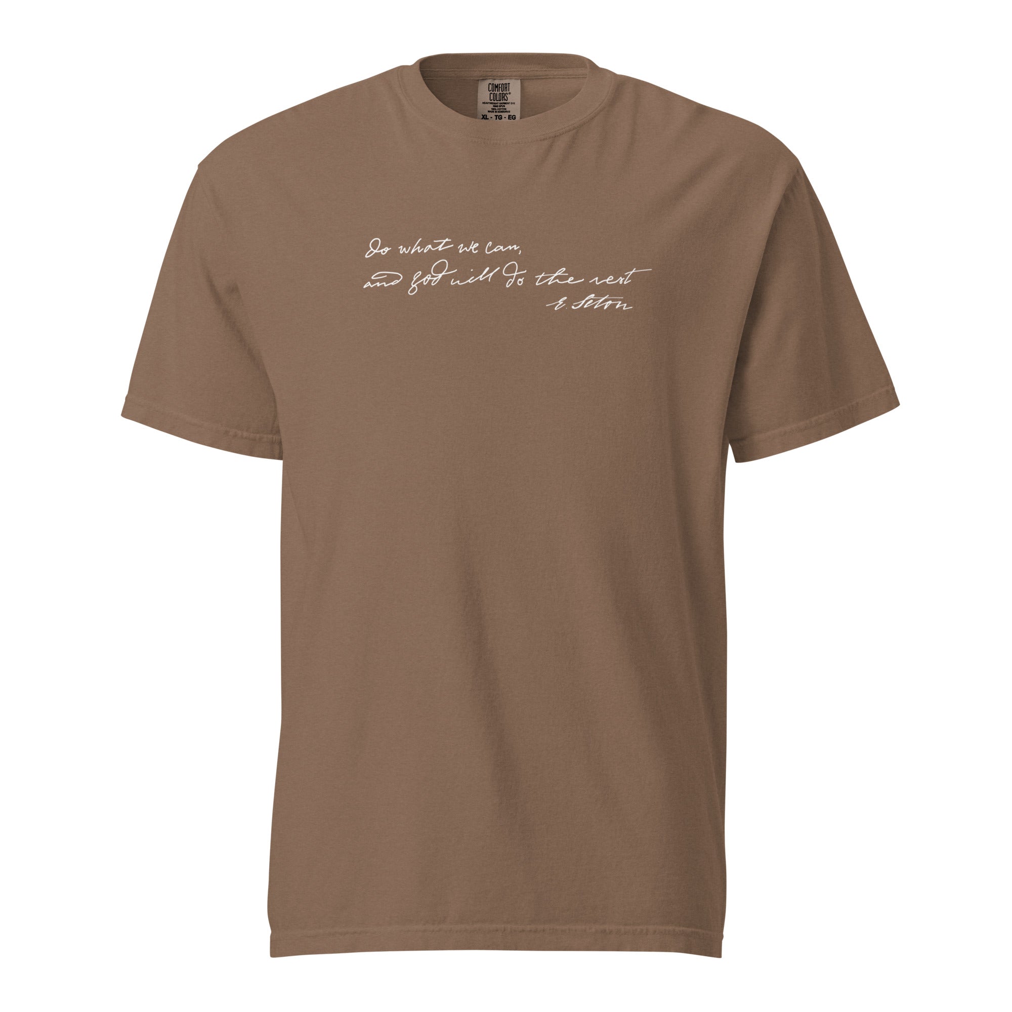 St. Elizabeth Ann Seton Espresso Catholic T-Shirt