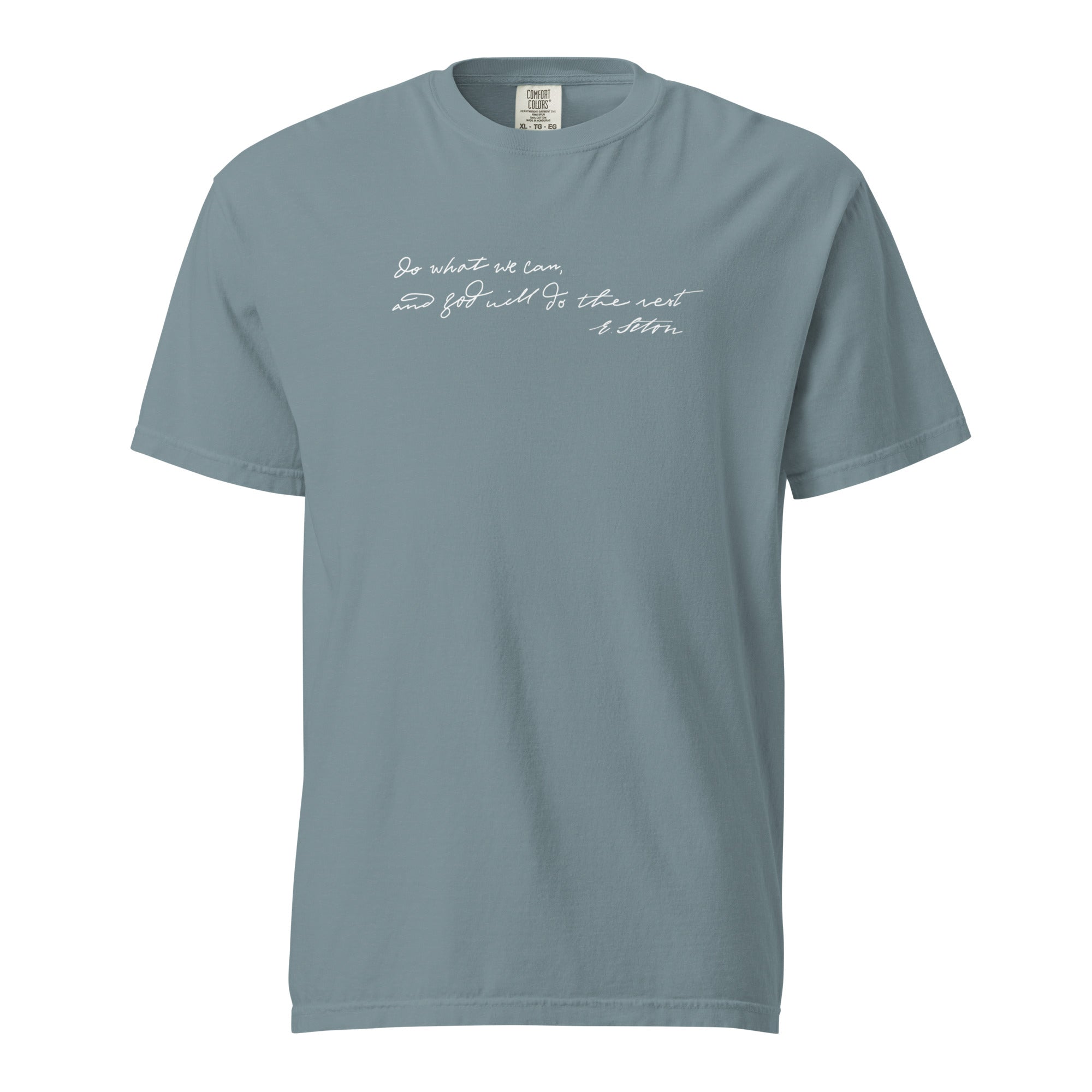 St. Elizabeth Ann Seton Ice Blue Catholic T-Shirt