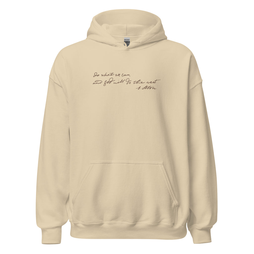 St. Elizabeth Ann Seton Sand Catholic Hoodie
