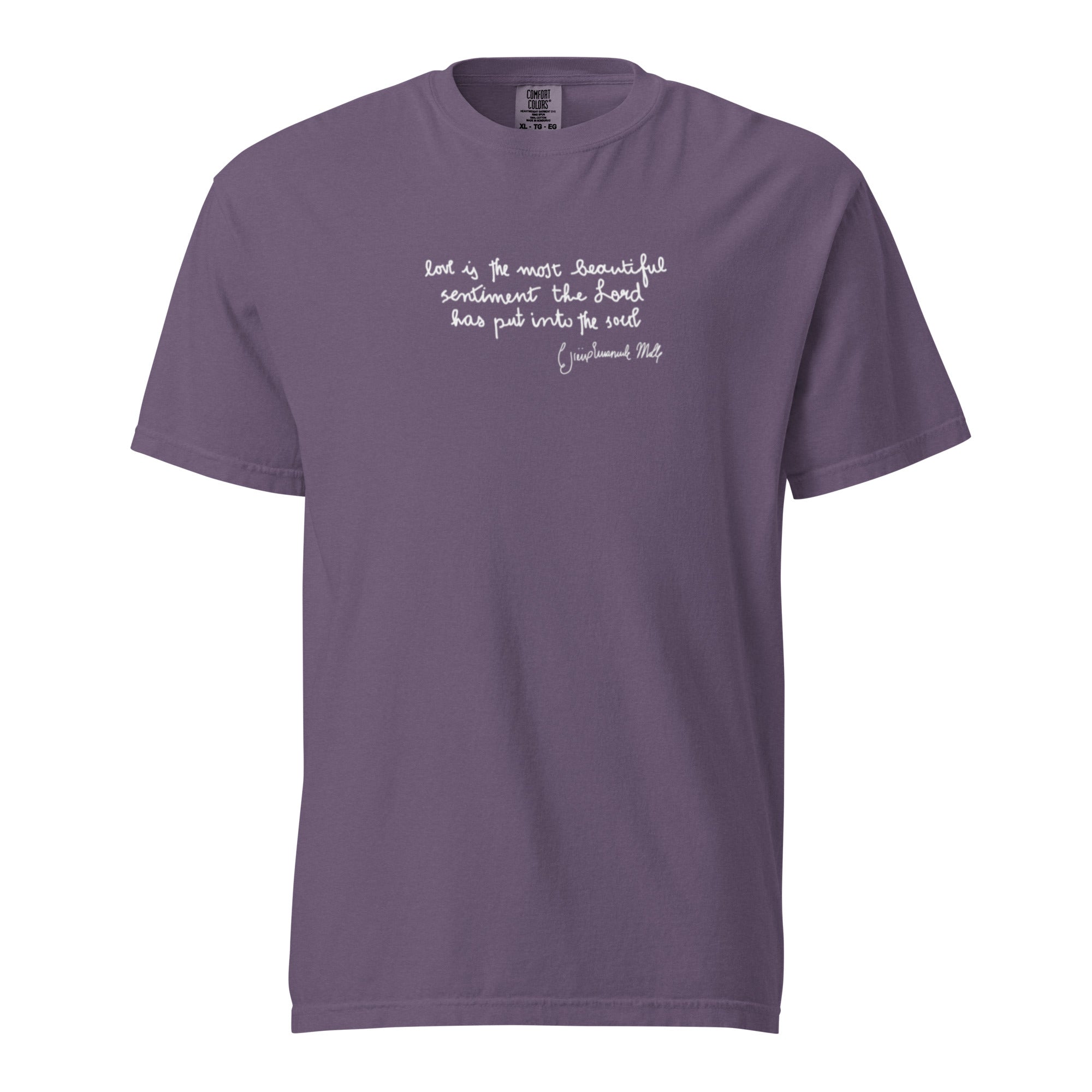 St. Gianna Molla Grape Catholic T-Shirt