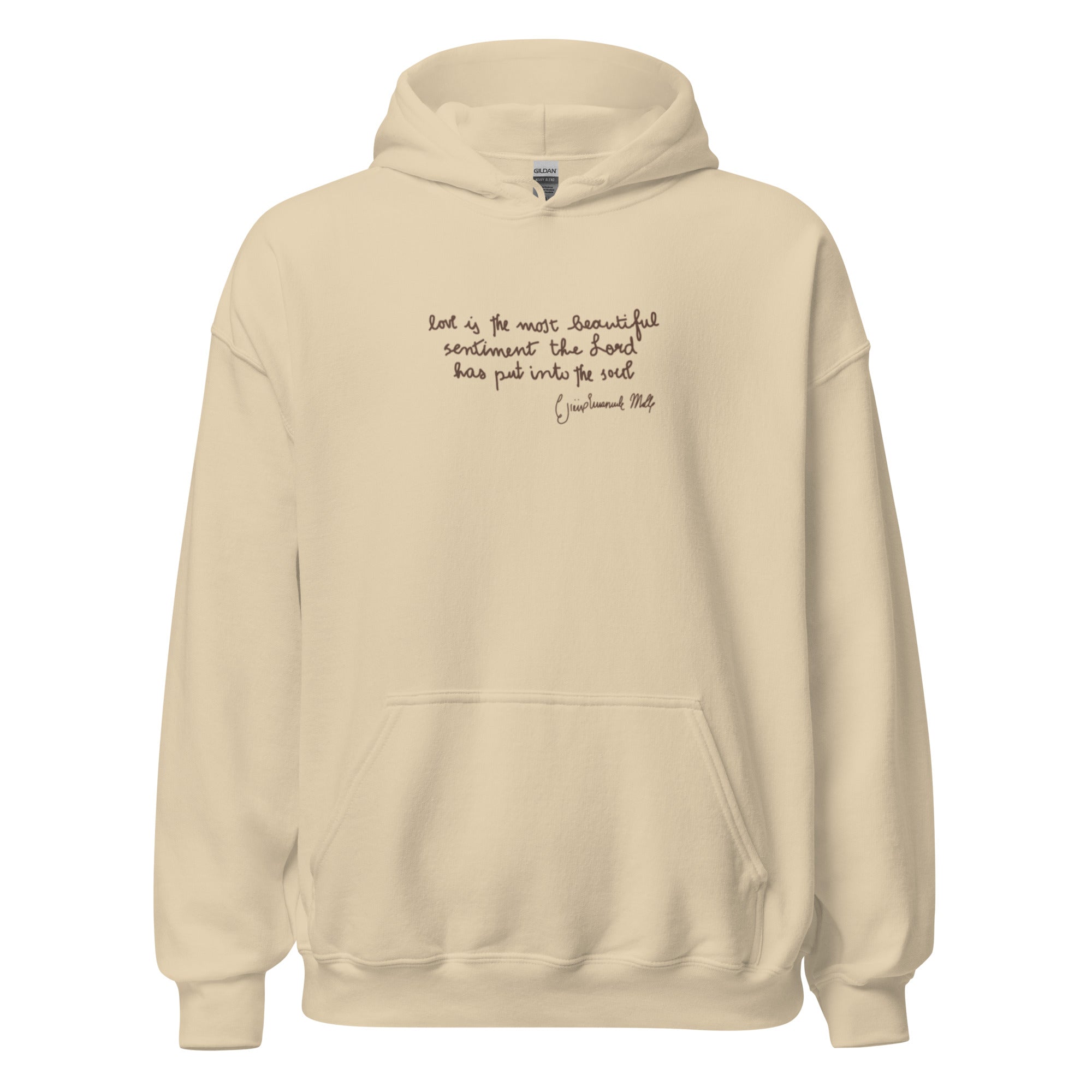 St. Gianna Molla Sand Catholic Hoodie