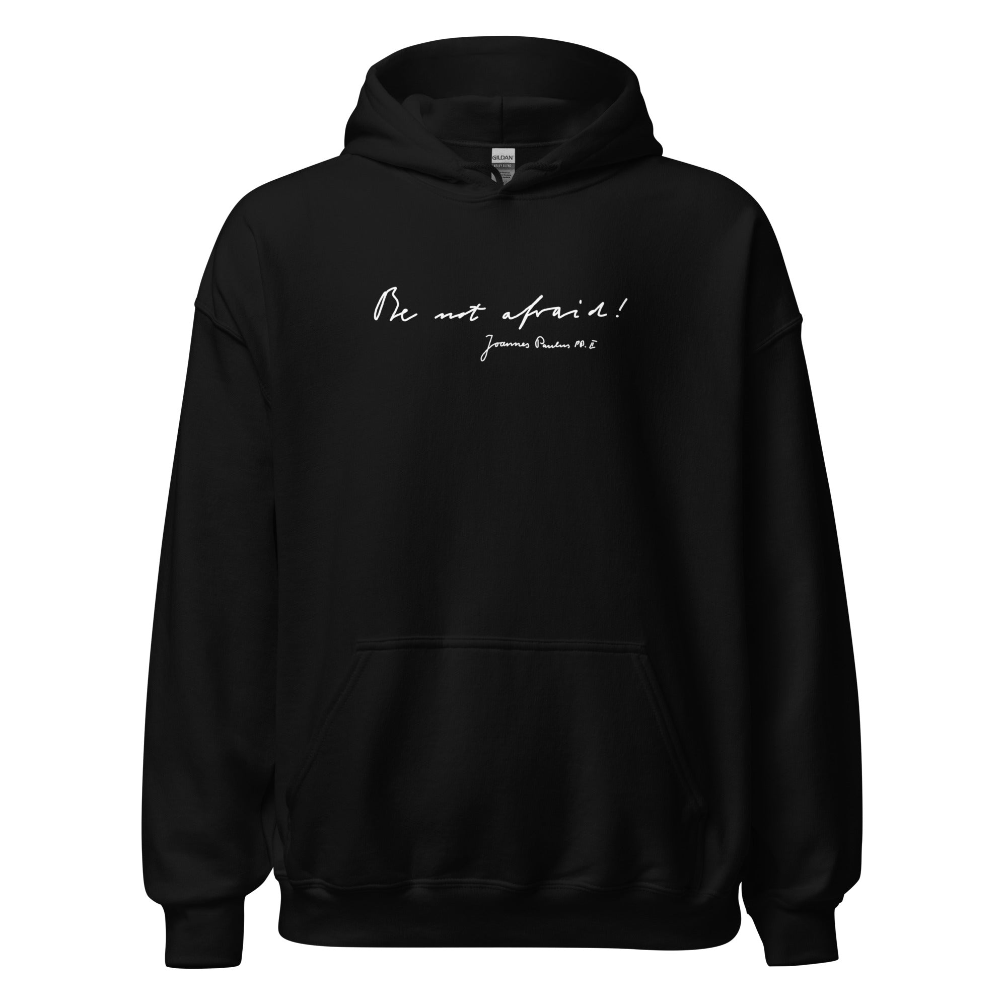 St. John Paul II Black Catholic Hoodie