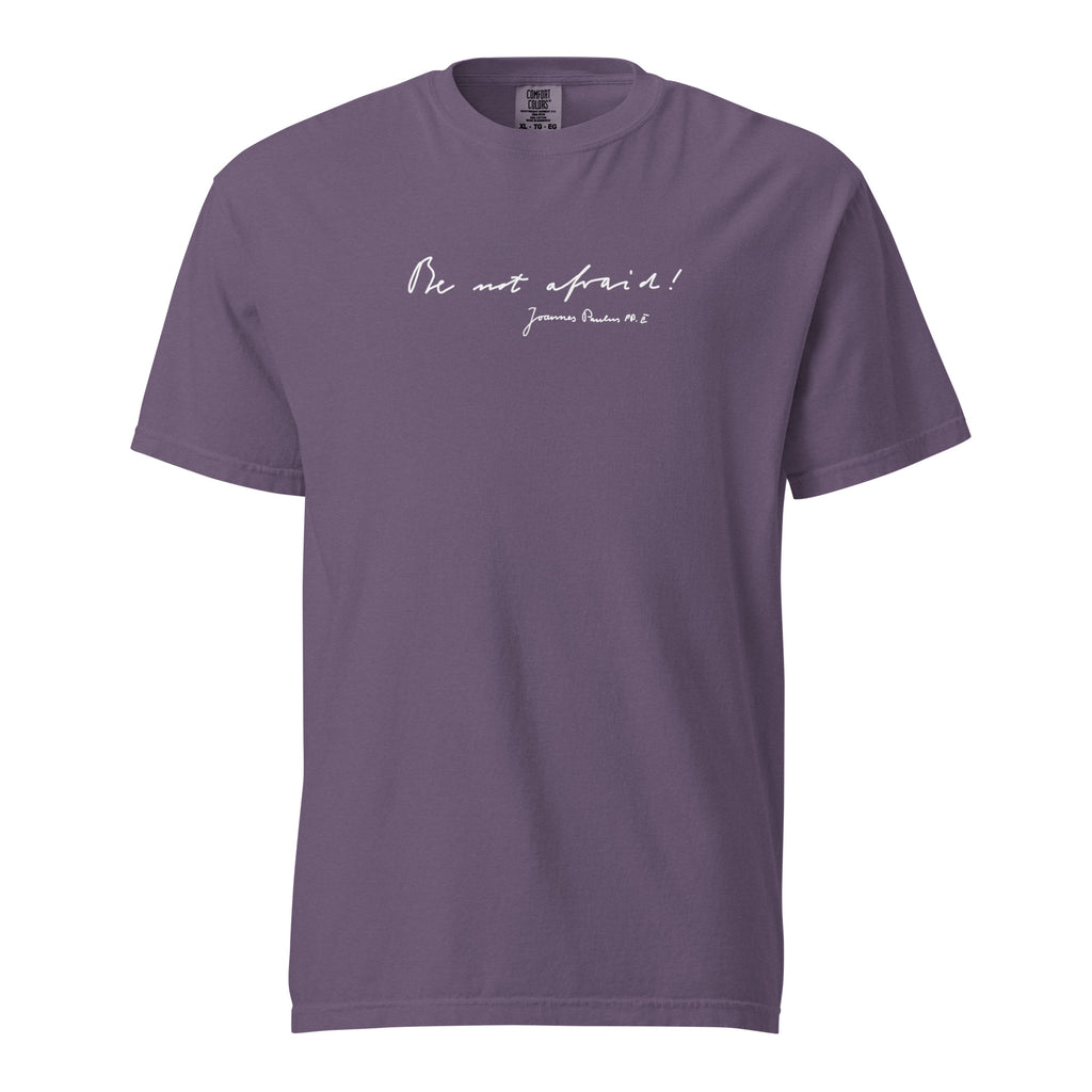 St. John Paul II Grape Catholic T-Shirt