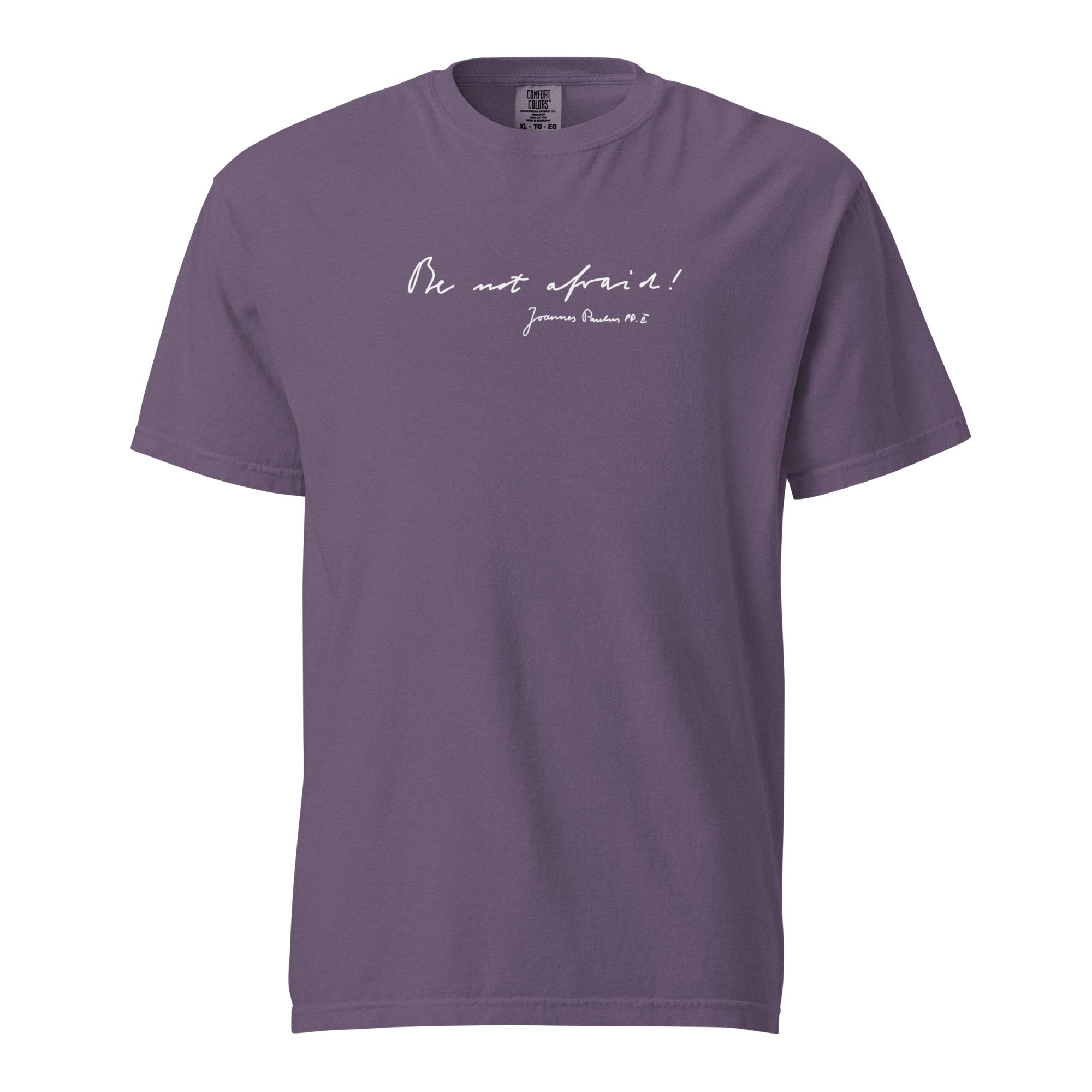 St. John Paul II Grape Catholic T-Shirt