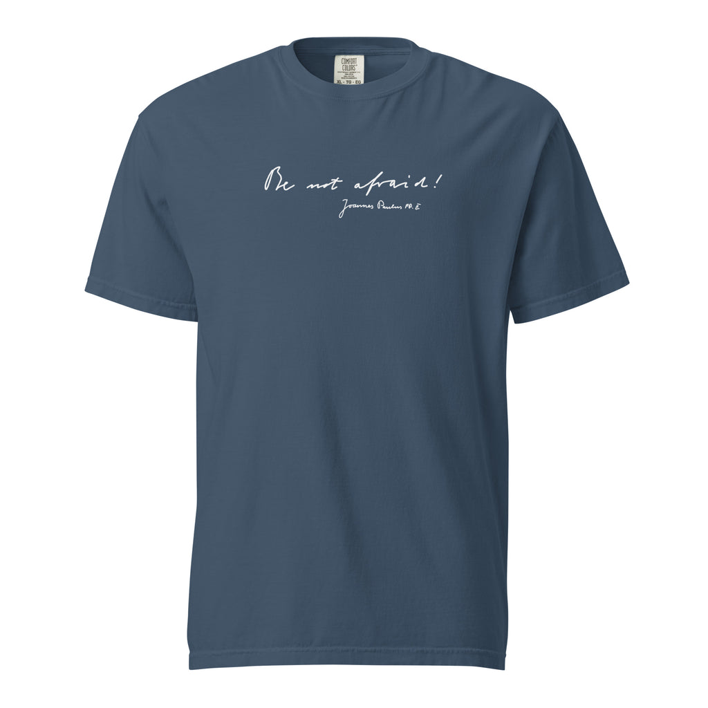 St. John Paul II Midnight Catholic T-Shirt