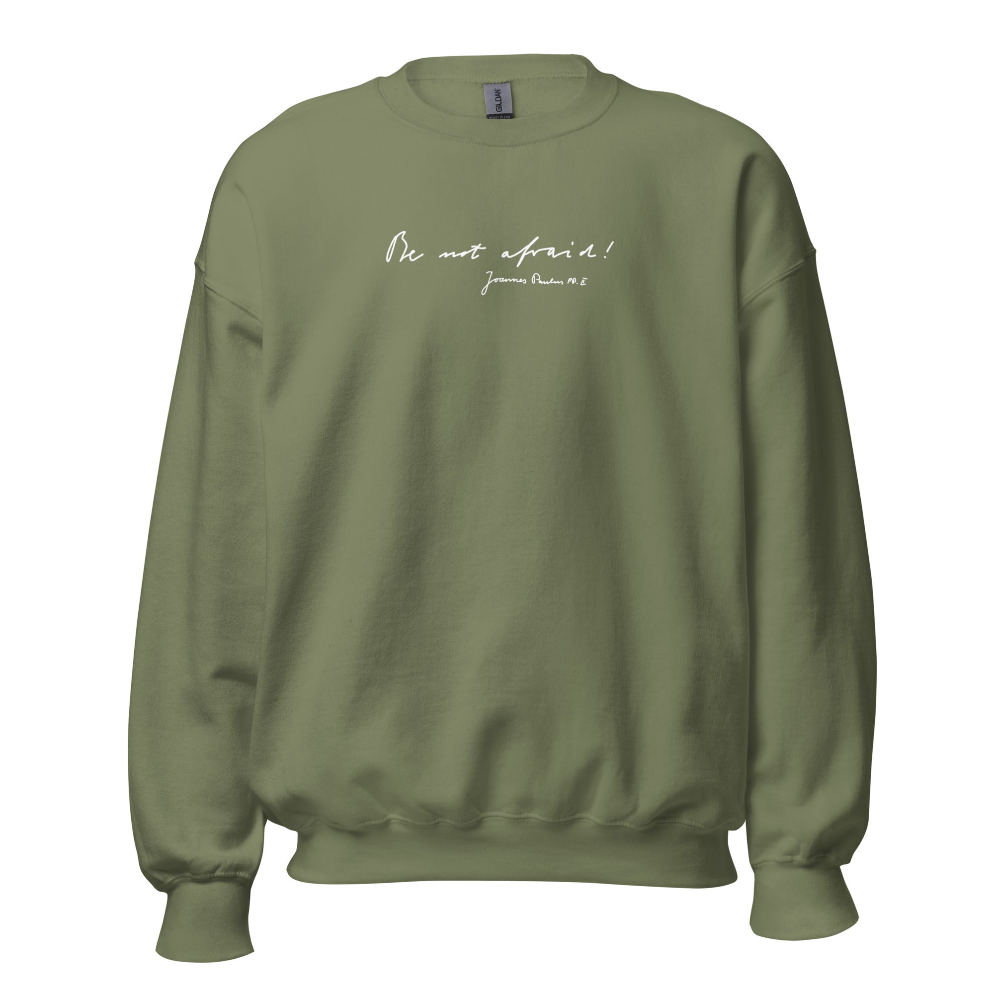 St. John Paul II Military Catholic Crewneck