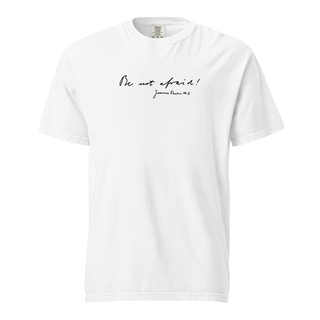 St. John Paul II  White Catholic T-Shirt