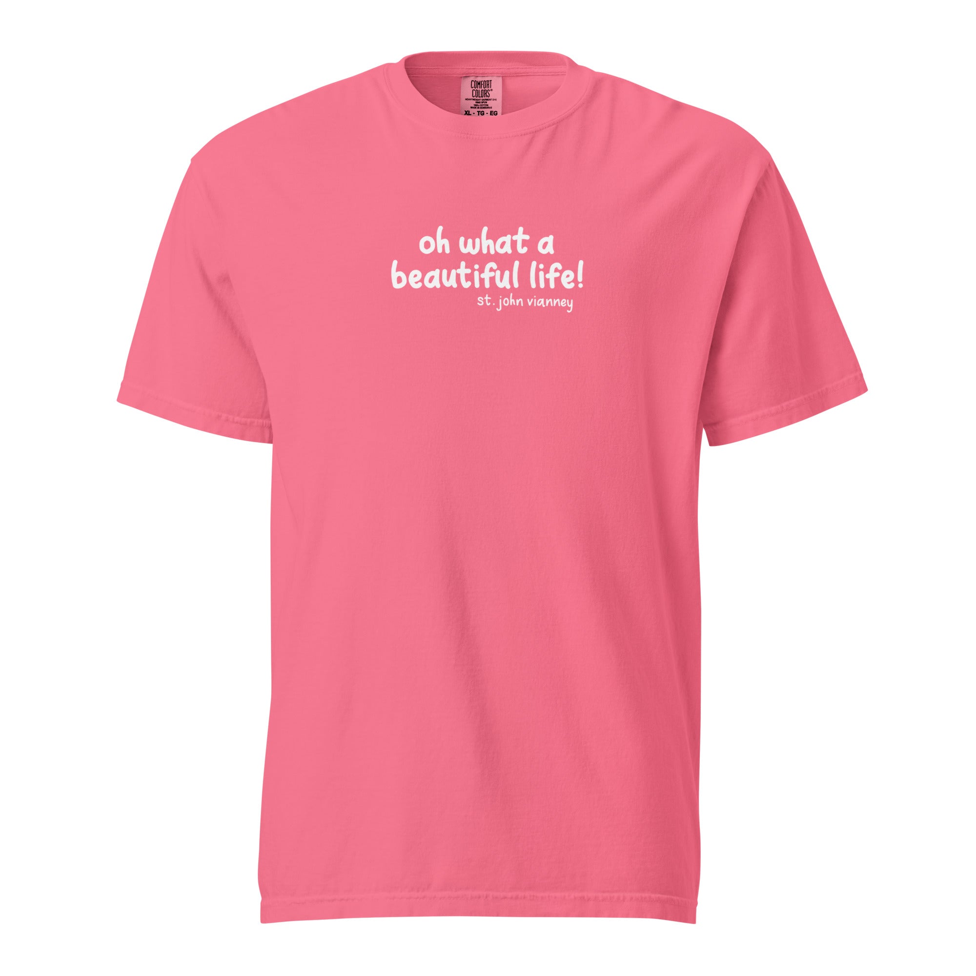 St. John Vianney Crunchberry Catholic T-Shirt