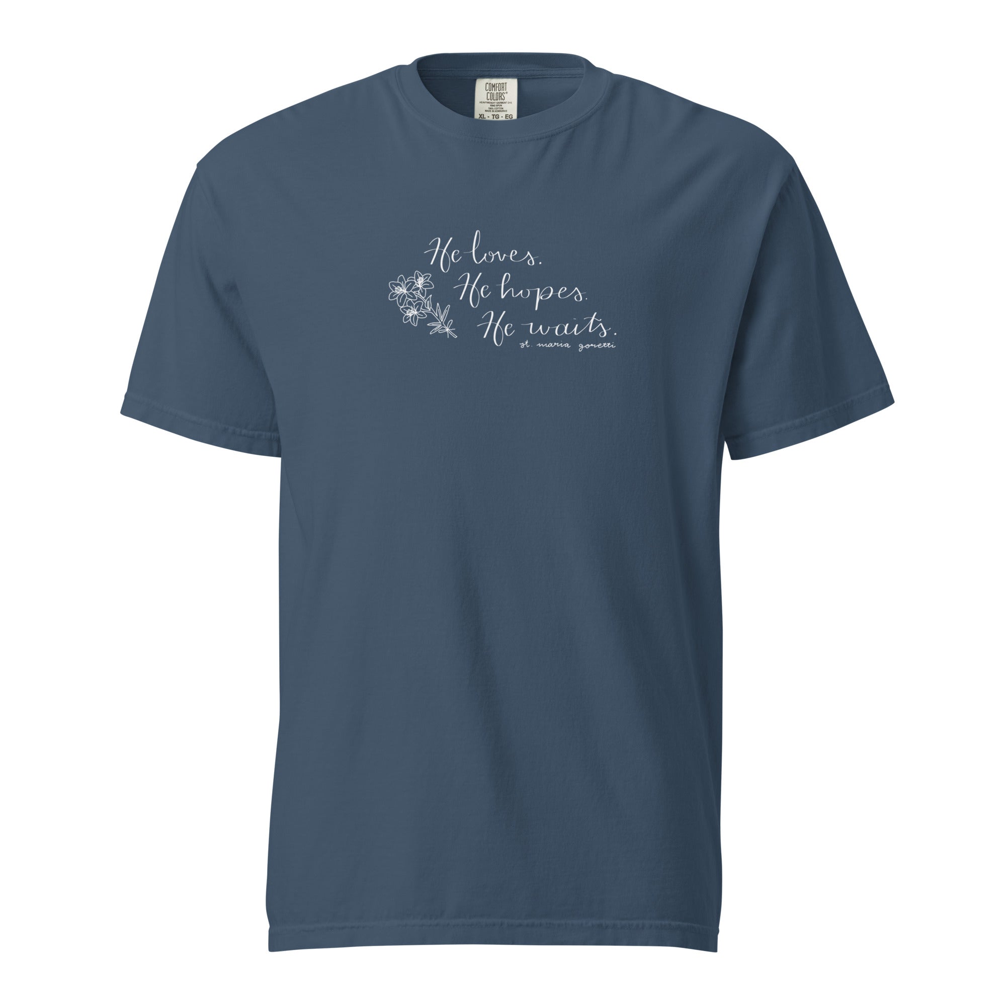 St. Maria Goretti Midnight Catholic T-Shirt