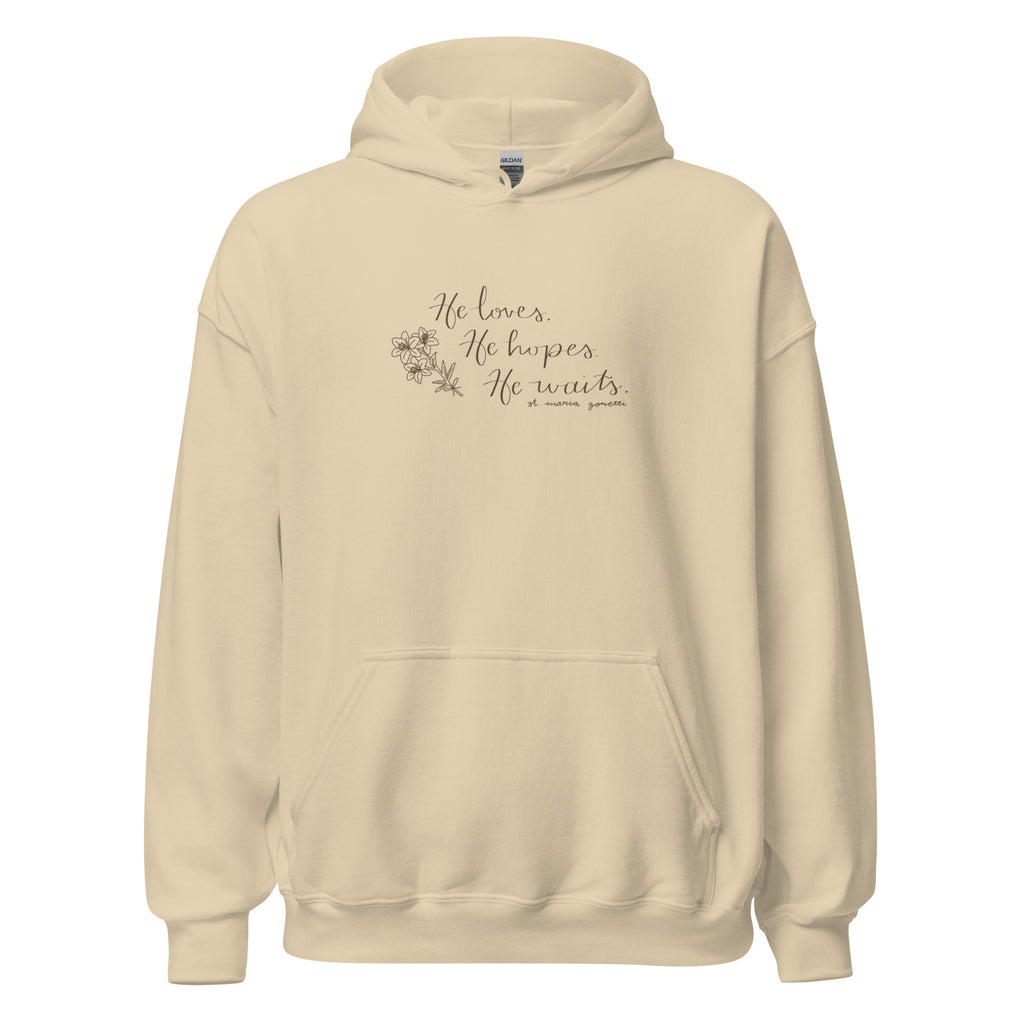 St. Maria Goretti Sand Catholic Hoodie