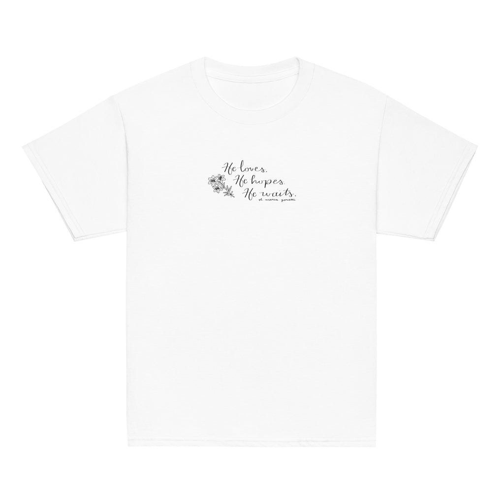 St. Maria Goretti White Catholic Youth T-Shirt