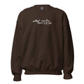 St. Maximilian Kolbe Dark Chocolate Catholic Crewneck