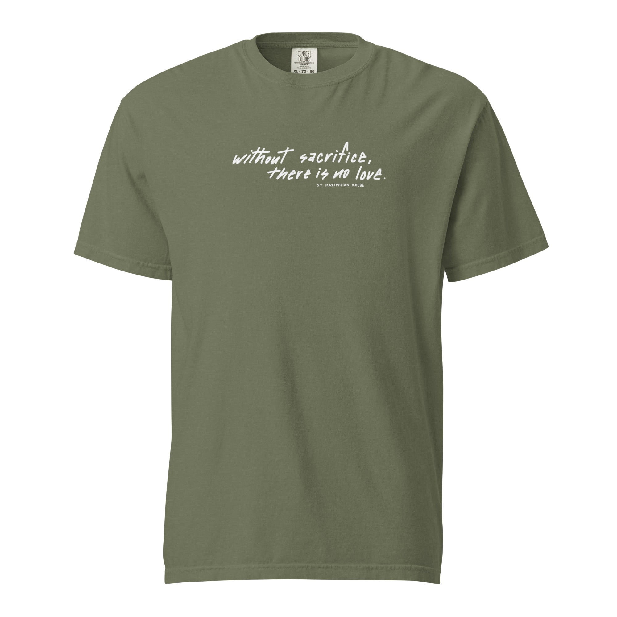 St. Maximilian Kolbe Moss Catholic T-Shir