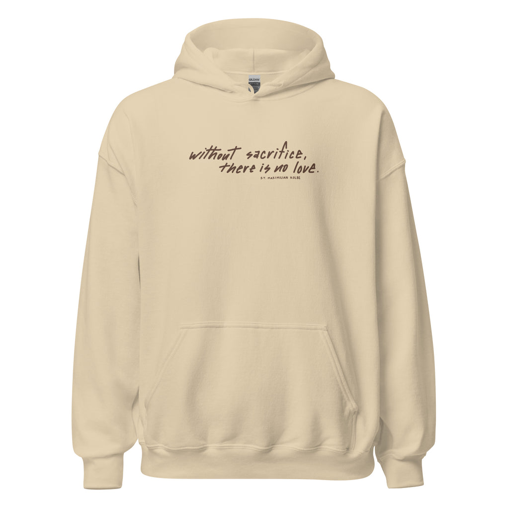 St. Maximilian Kolbe Sand Catholic Hoodie