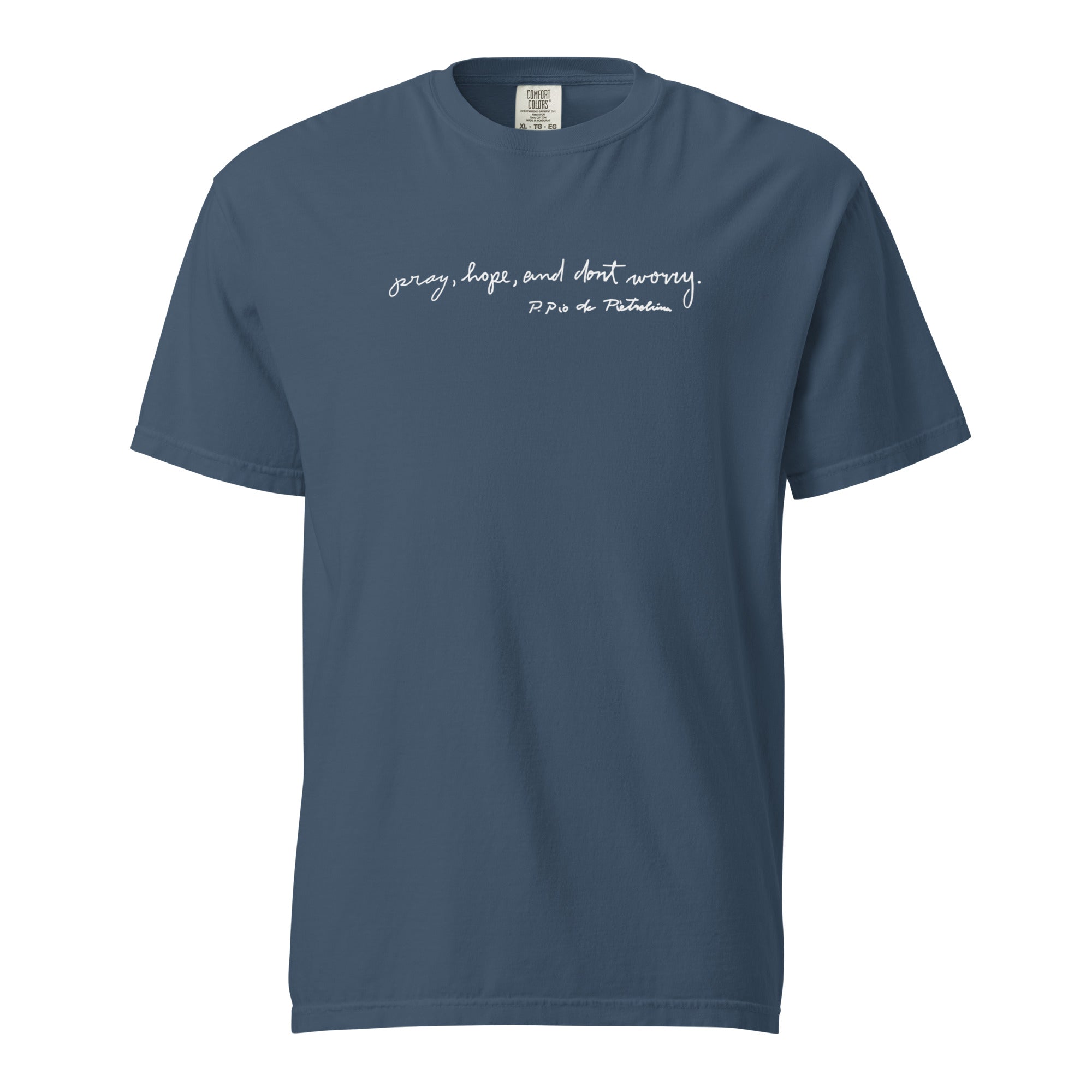 St. Padre Pio Midnight Catholic T-Shirt