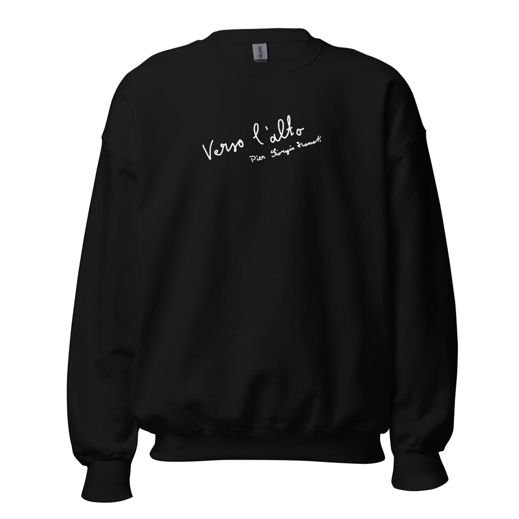 St. Pier Giorgio Frassati Black Catholic Crewneck