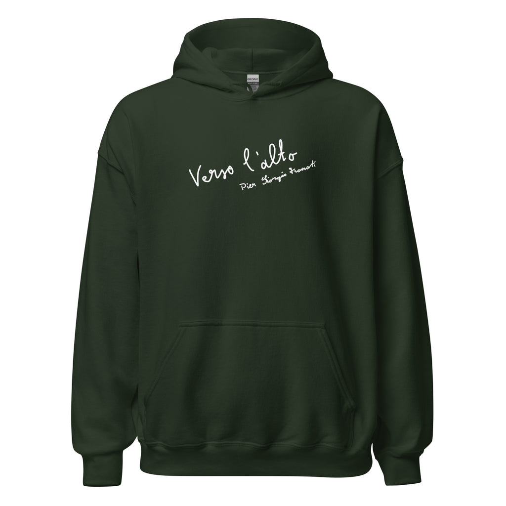 St. Pier Giorgio Frassati Forest Green Catholic Hoodie