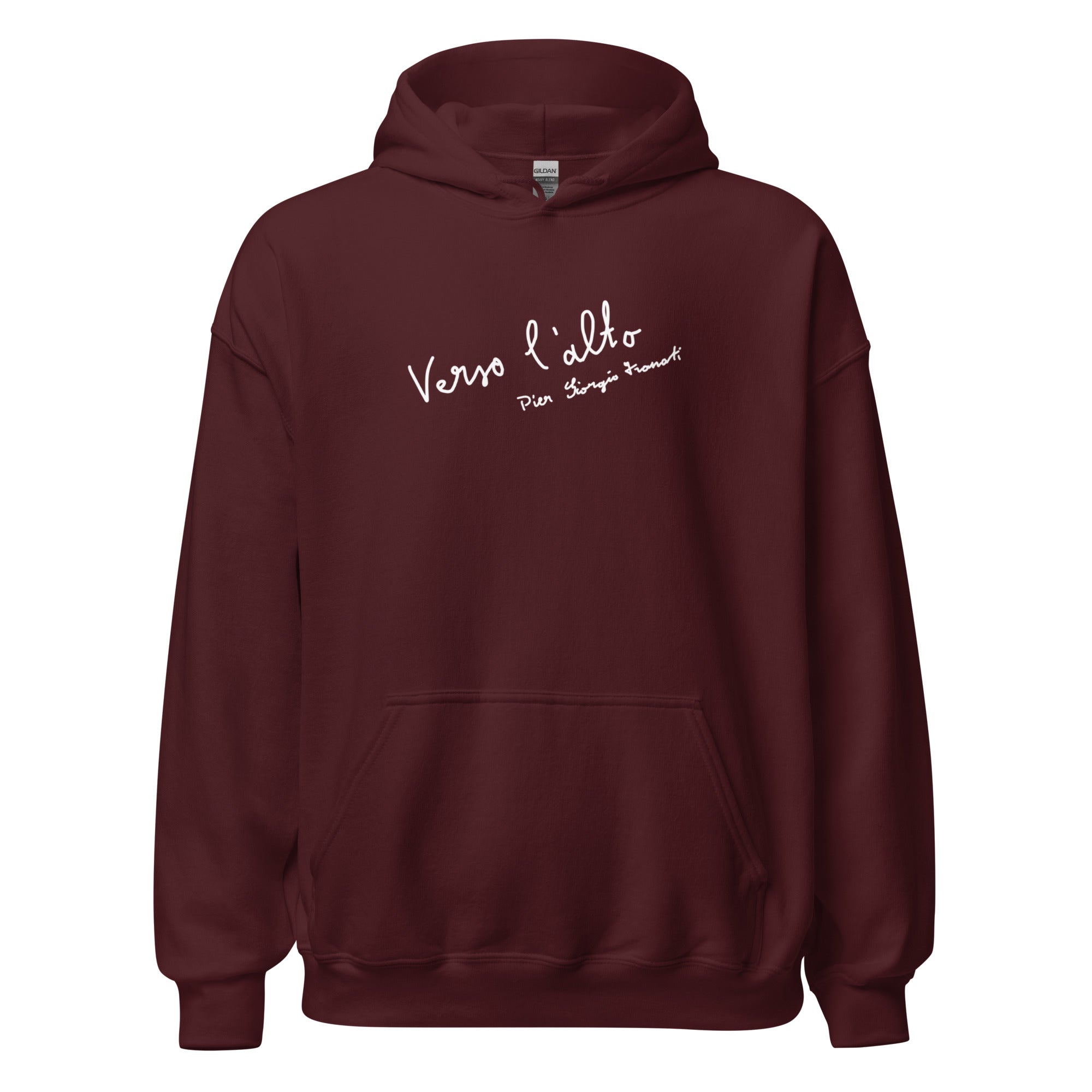 St. Pier Giorgio Frassati Maroon Catholic Hoodie