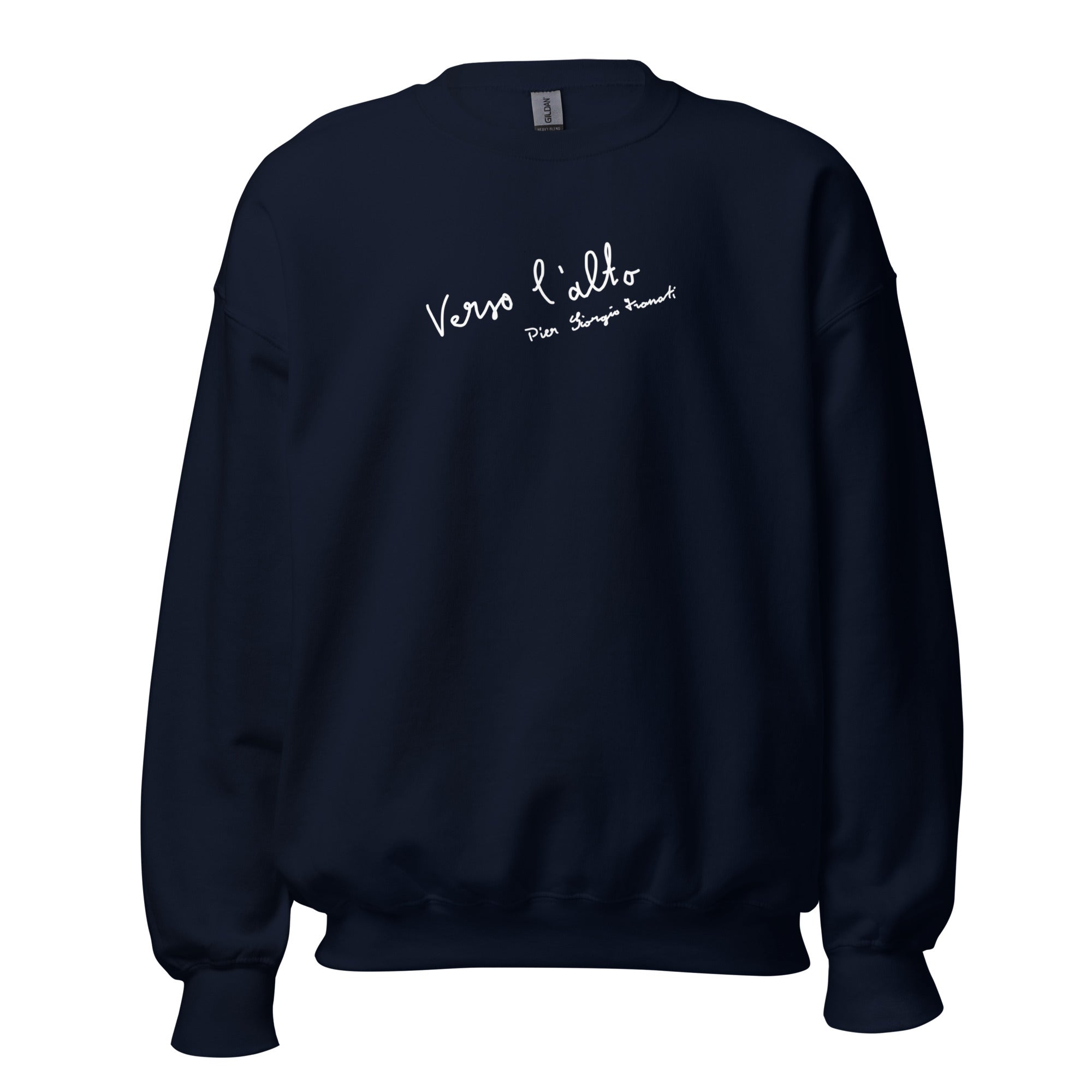 St. Pier Giorgio Frassati Navy Catholic Crewneck