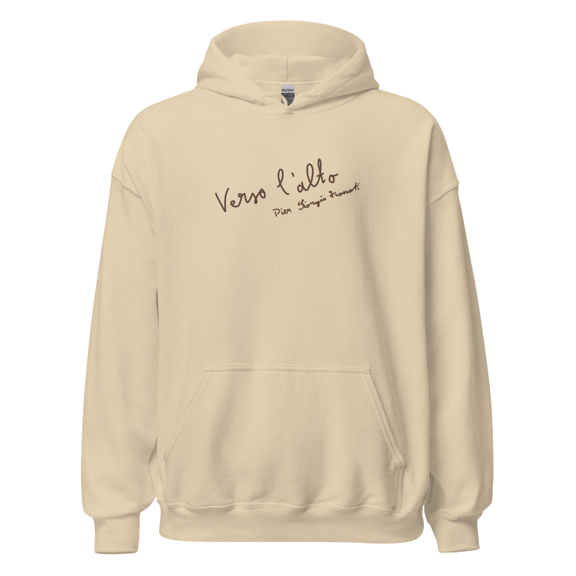 St. Pier Giorgio Frassati Sand Catholic Hoodie