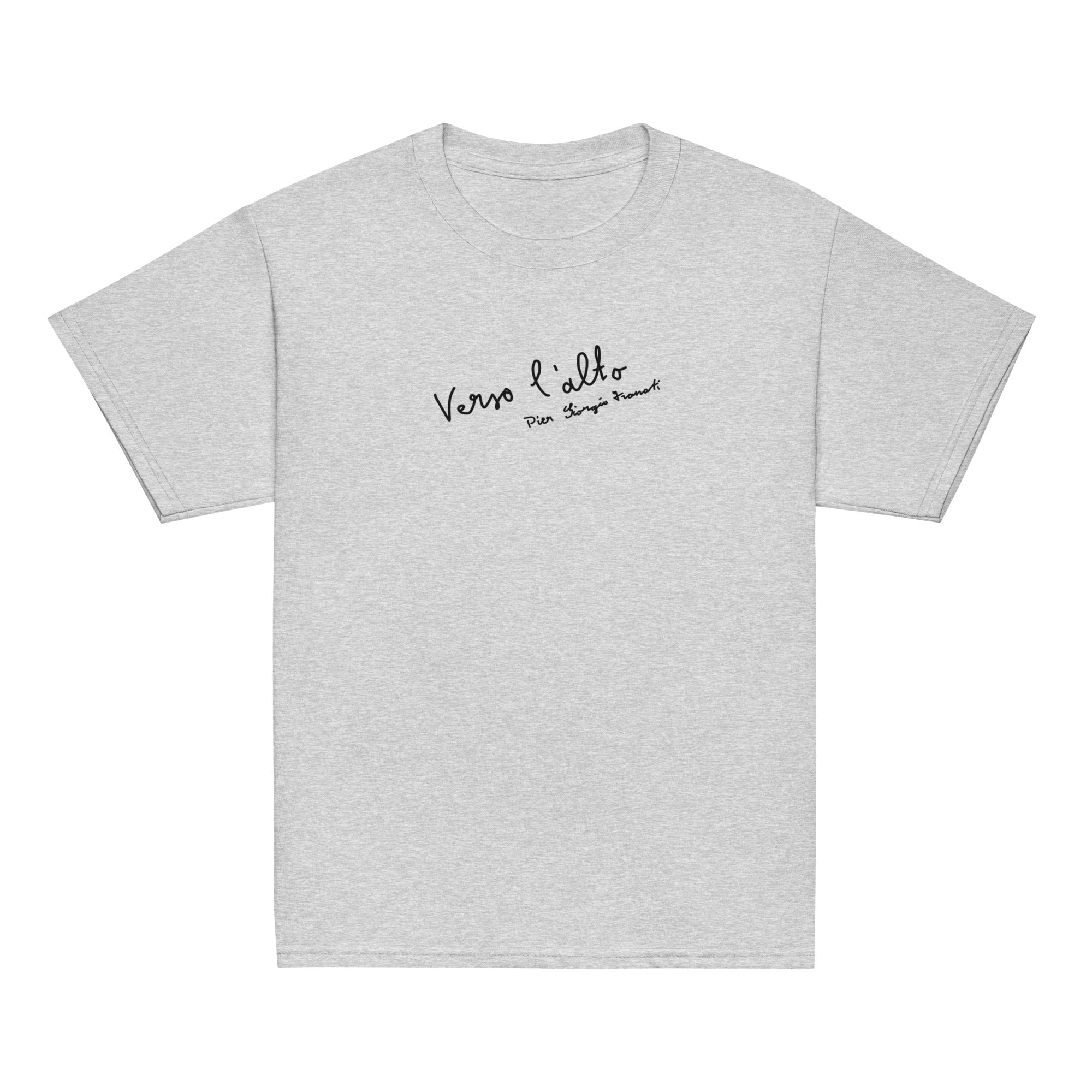 St. Pier Giorgio Frassati Sport Grey Catholic Youth T-Shirt