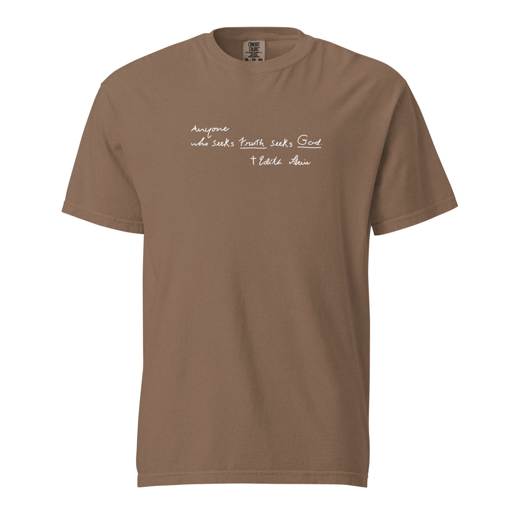 St. Teresa Benedicta of the Cross Catholic Espresso T-Shirt