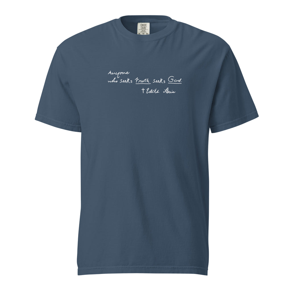 St. Teresa Benedicta of the Cross Catholic Midnight T-Shirt