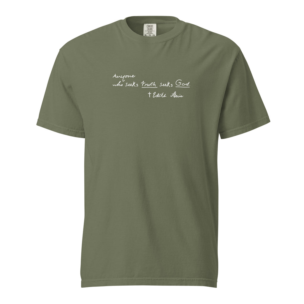 St. Teresa Benedicta of the Cross Catholic Midnight T-Shirt
