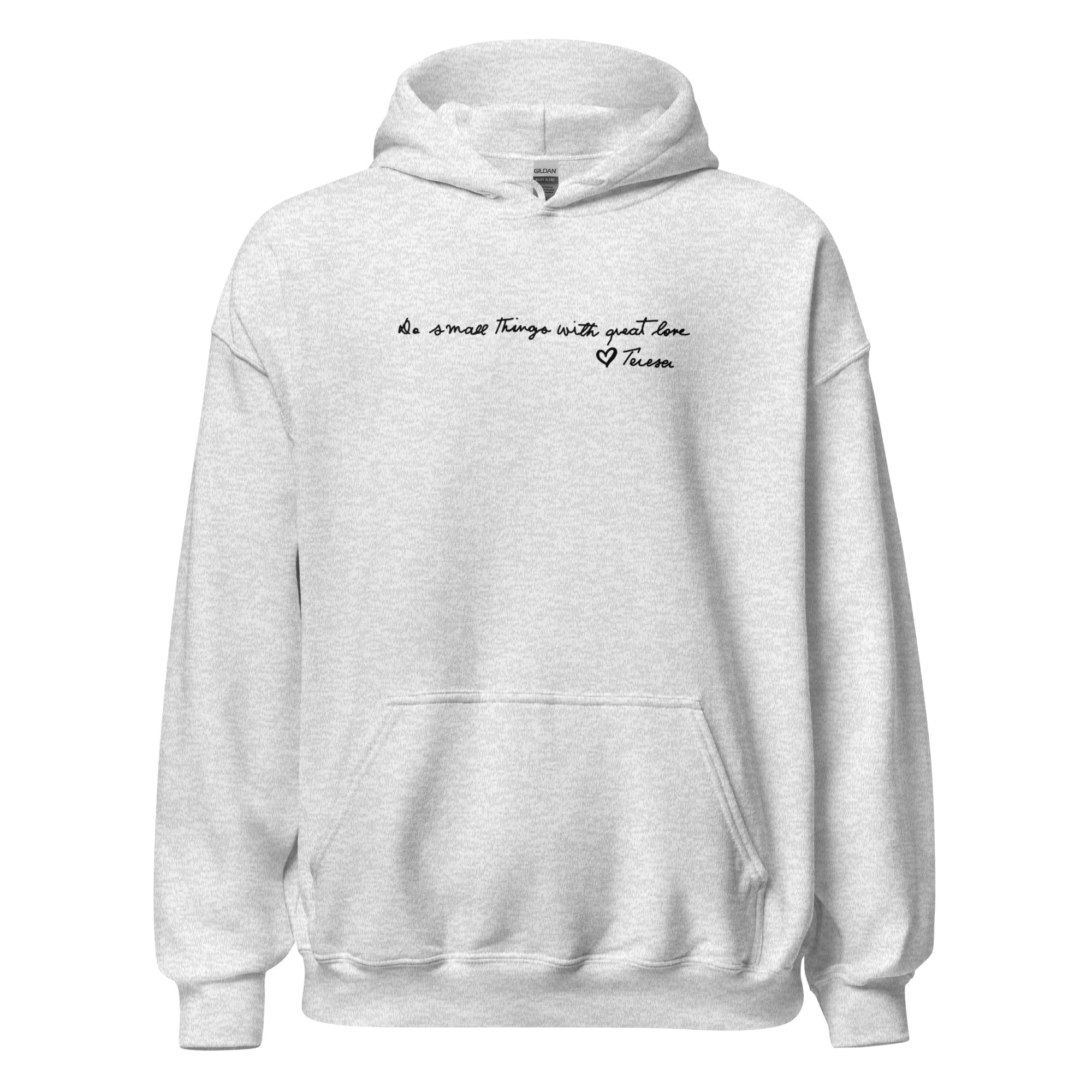 St. Teresa of Calcutta Ash Catholic Hoodie