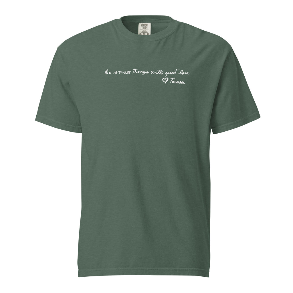 St. Teresa of Calcutta Blue Spruce Catholic T-Shirt