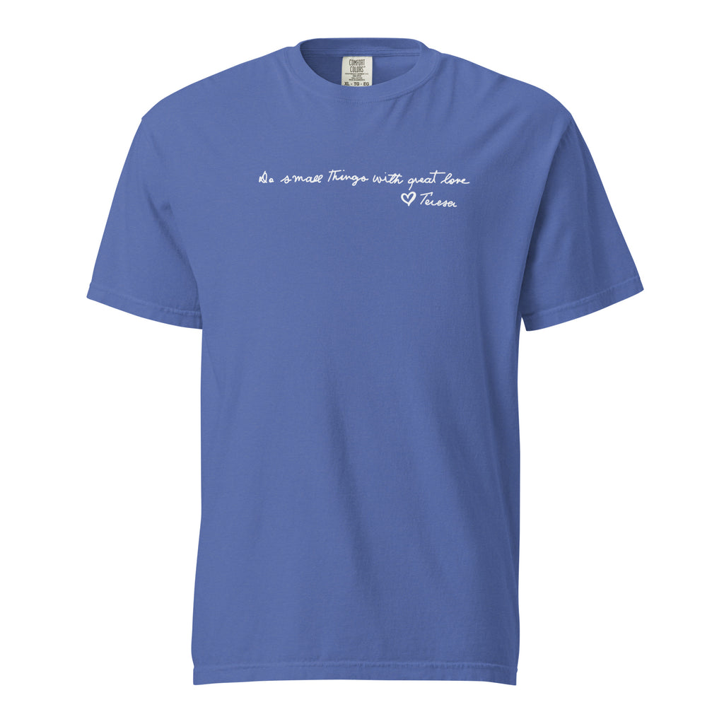 St. Teresa of Calcutta Mystic Blue Catholic T-Shirt