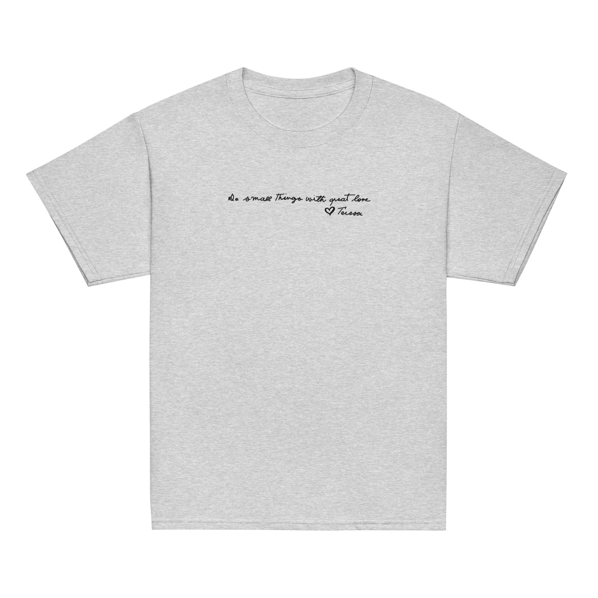 St. Teresa of Calcutta Sport Grey Catholic Youth T-Shirt