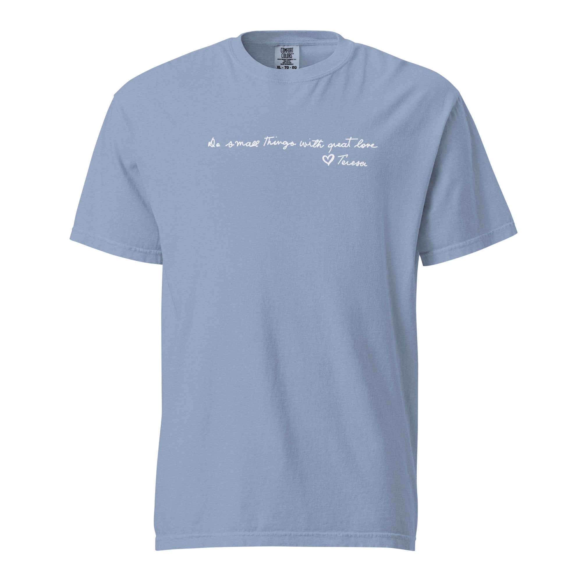 St. Teresa of Calcutta Washed Denim Catholic T-Shirt