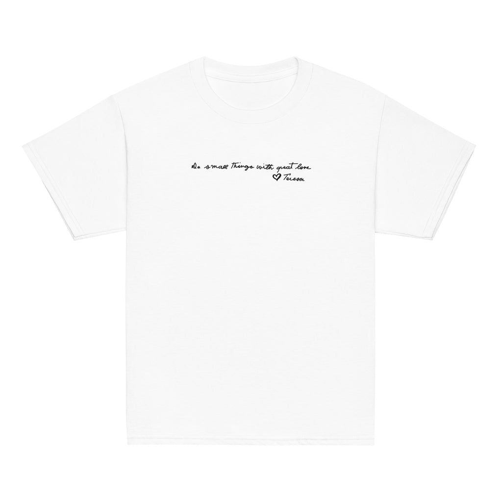 St. Teresa of Calcutta White Catholic Youth T-Shirt