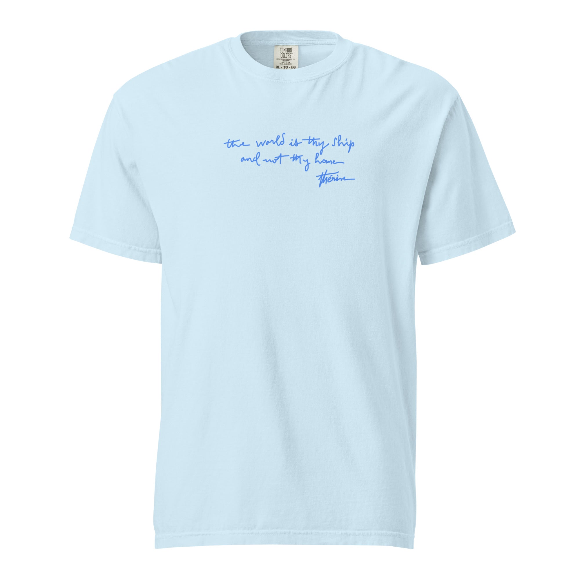 St. Thérèse of Lisieux Chambray Catholic T-Shirt